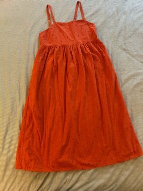 Madewell Eyelet Summertime Cami Midi Dress